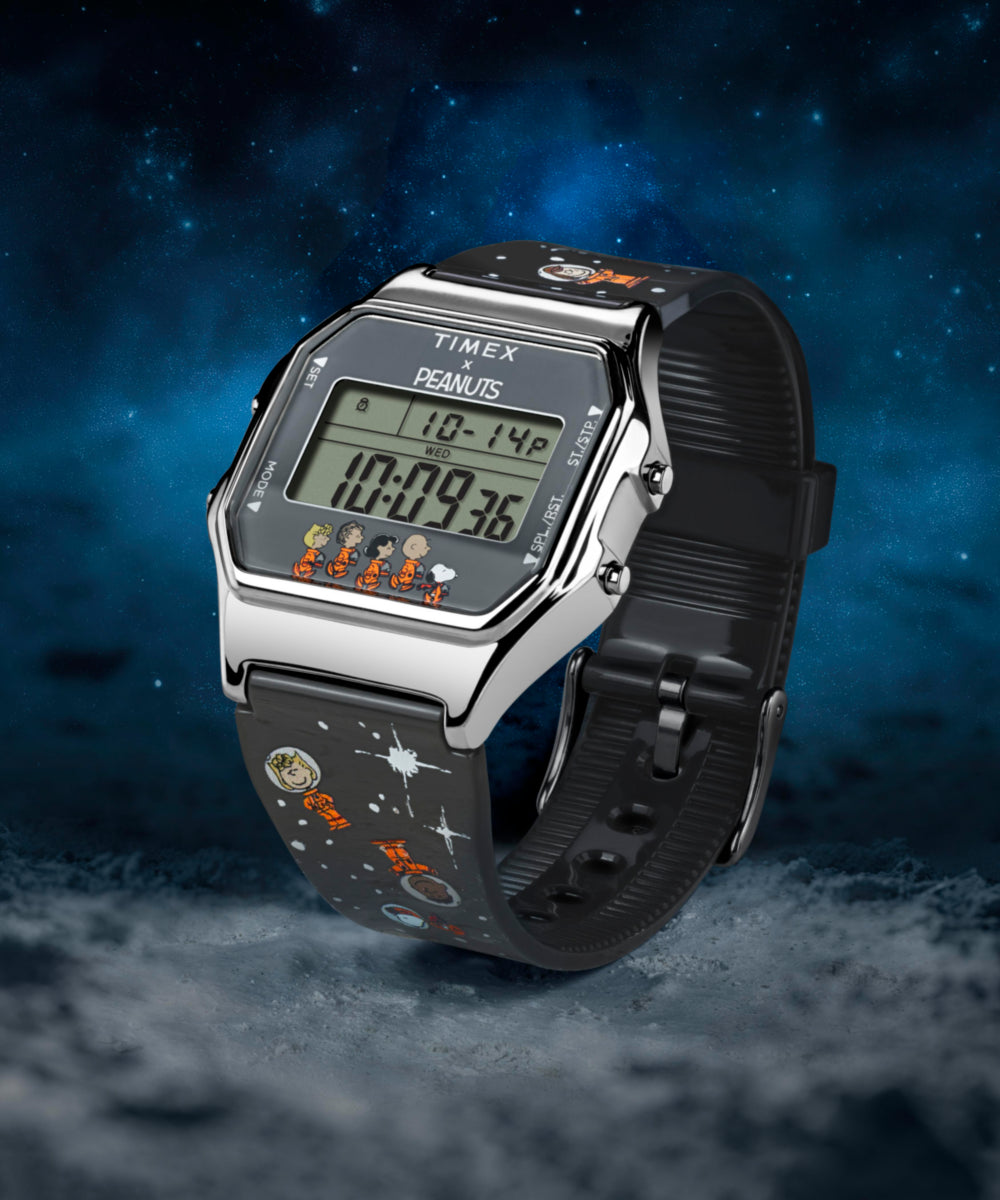 Peanuts® x Timex T80 Peanuts Space 34mm Resin Strap Watch
