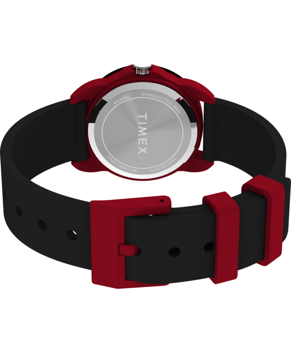 TIMEX TIME MACHINES® 30mm Silicone Strap Watch