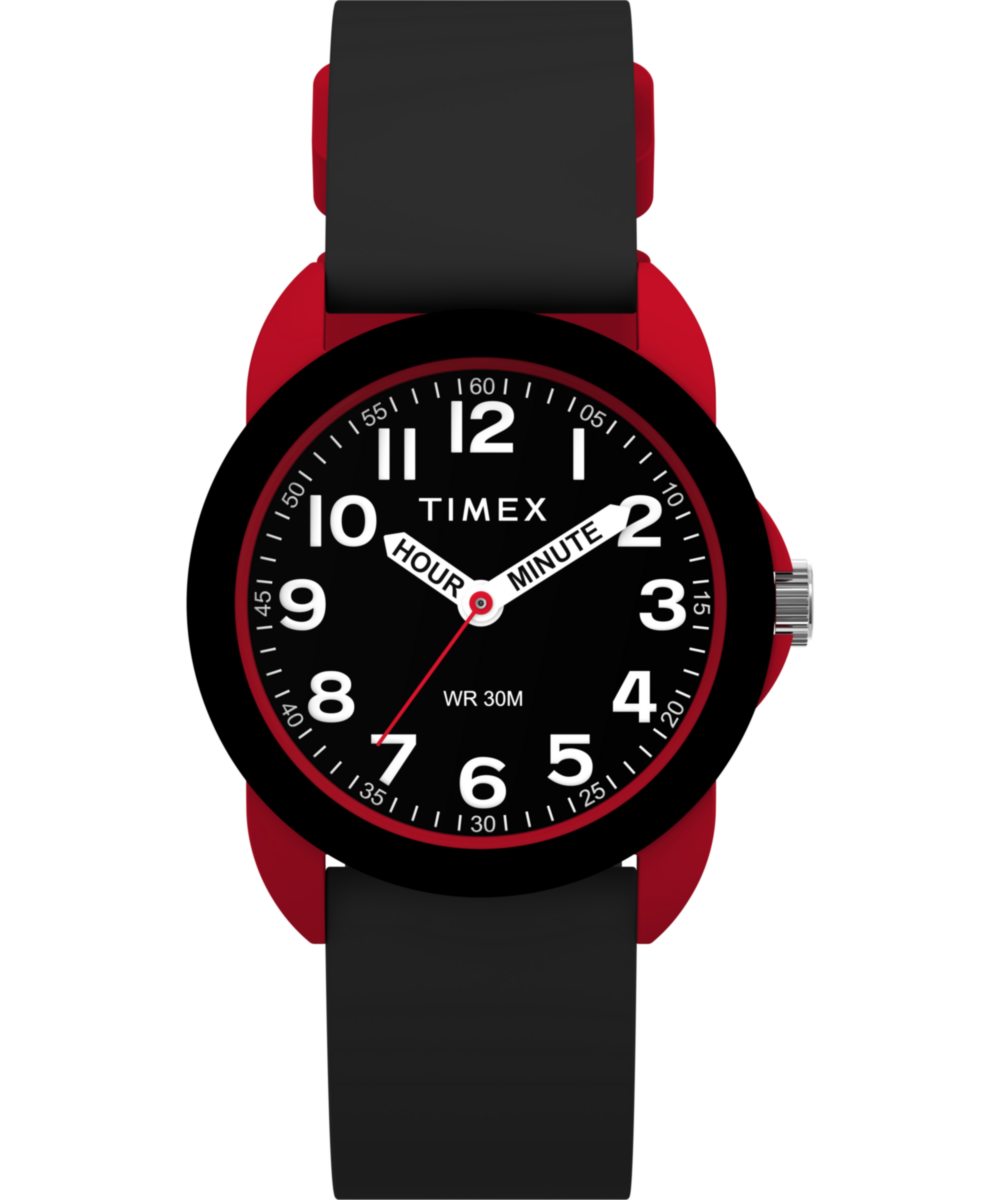 TIMEX TIME MACHINES® 30mm Silicone Strap Watch