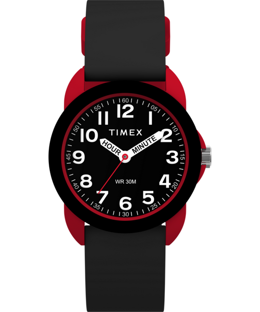 TIMEX TIME MACHINES® 30mm Silicone Strap Watch