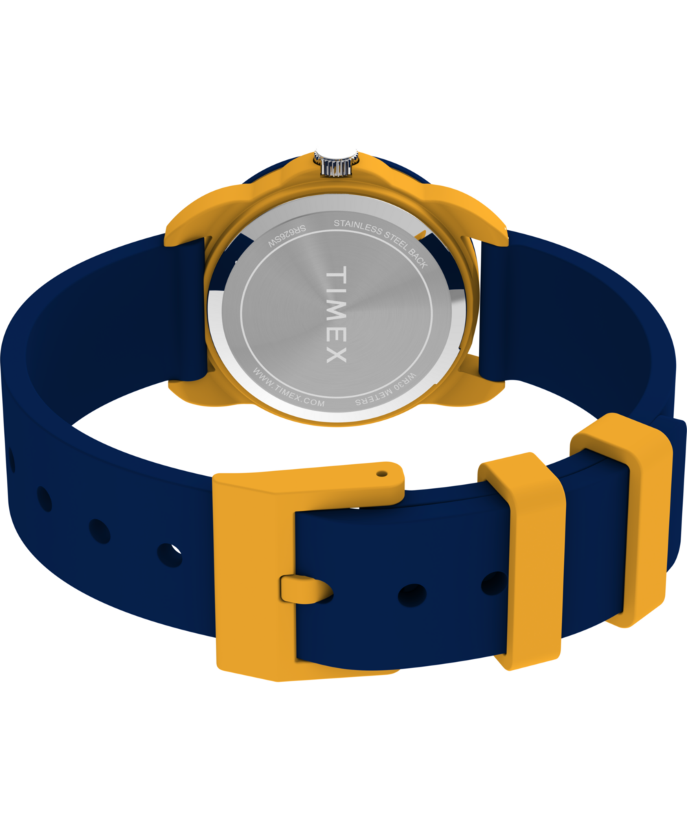 TIMEX TIME MACHINES® 30mm Silicone Strap Watch