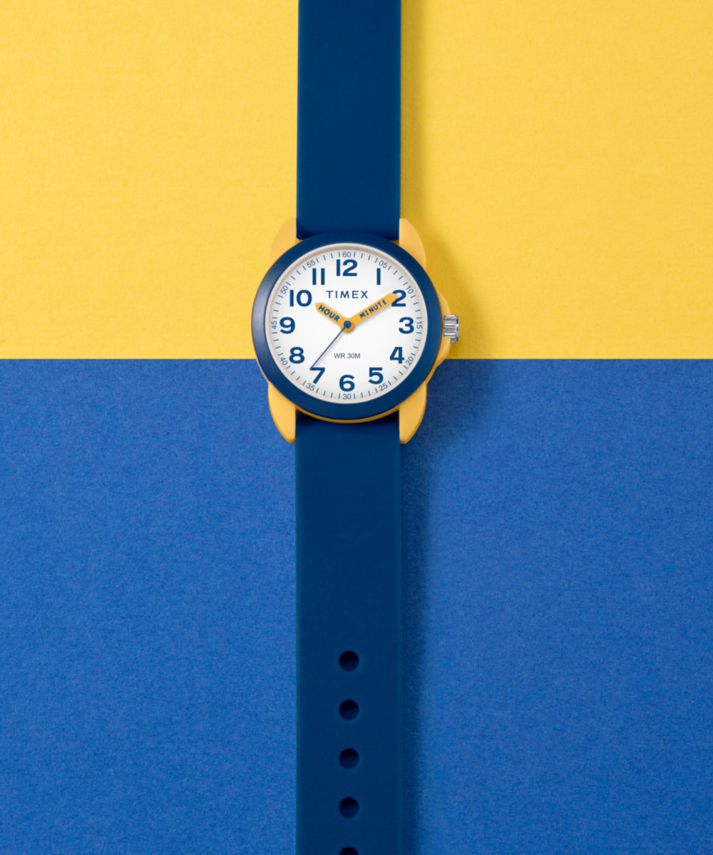 TIMEX TIME MACHINES® 30mm Silicone Strap Watch