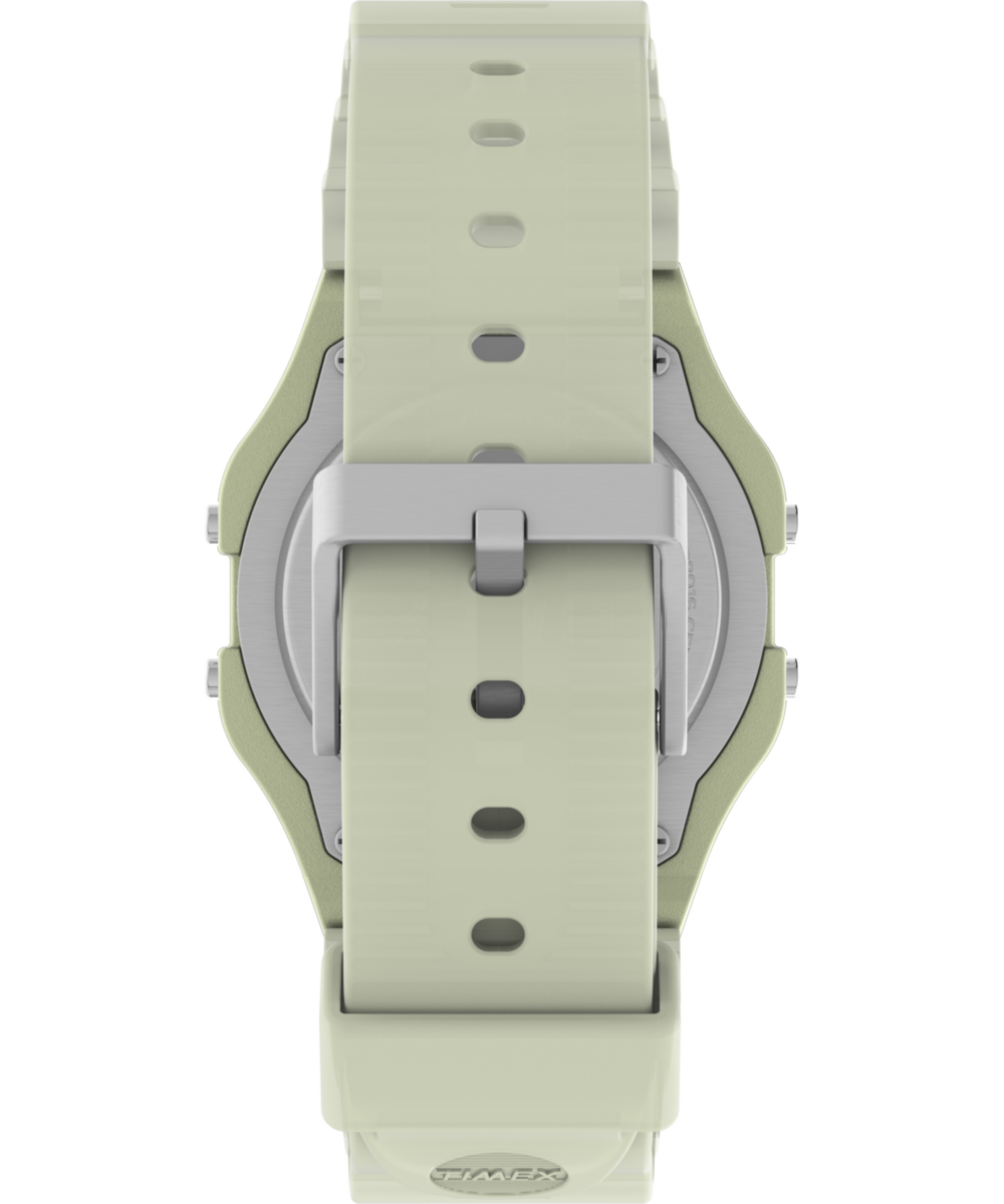 Timex T80 Glow in the Dark 34mm Resin Strap Watch