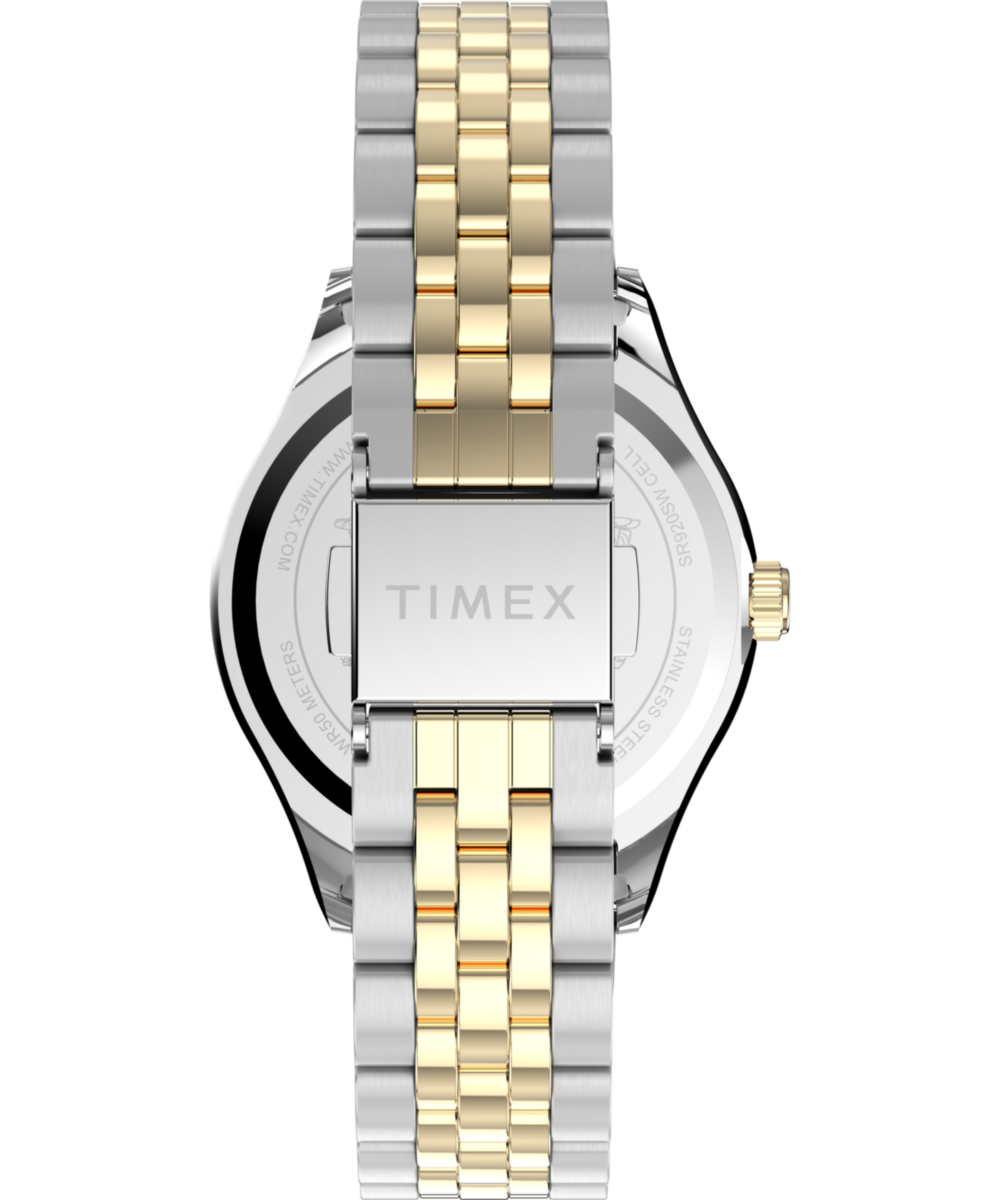 Peanuts® x Timex Legacy Bowtie 34mm Stainless Steel Bracelet Watch