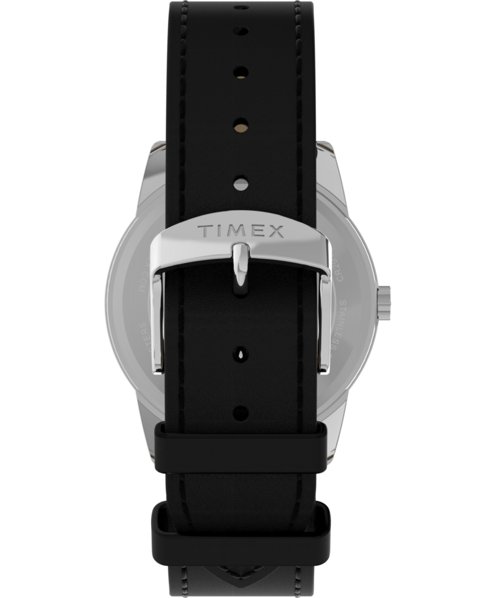 Easy Reader® Classic 38mm Leather Strap Watch