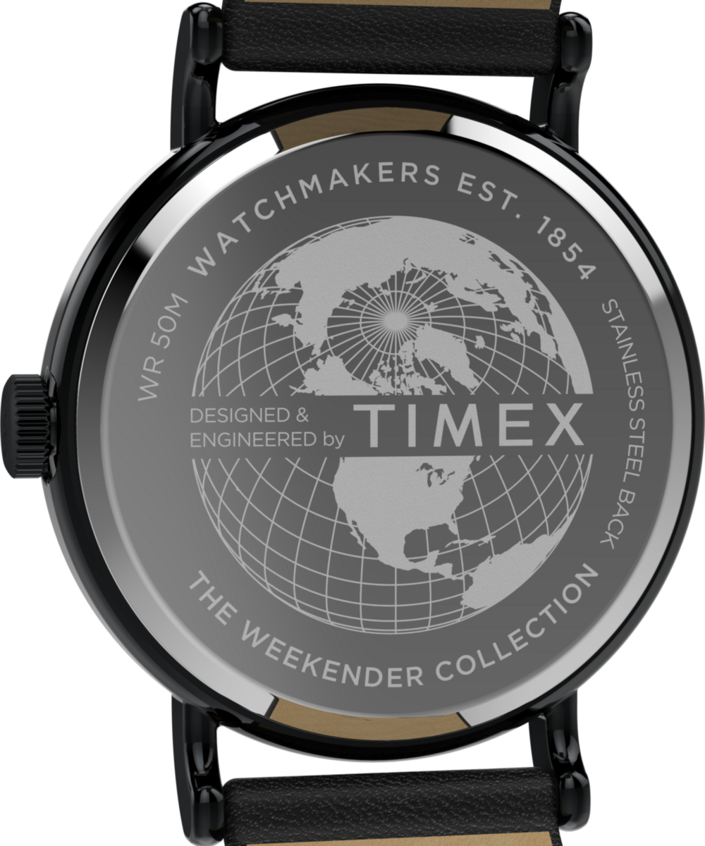Timex Weekender Day of the Dead 40mm Leather Strap Watch