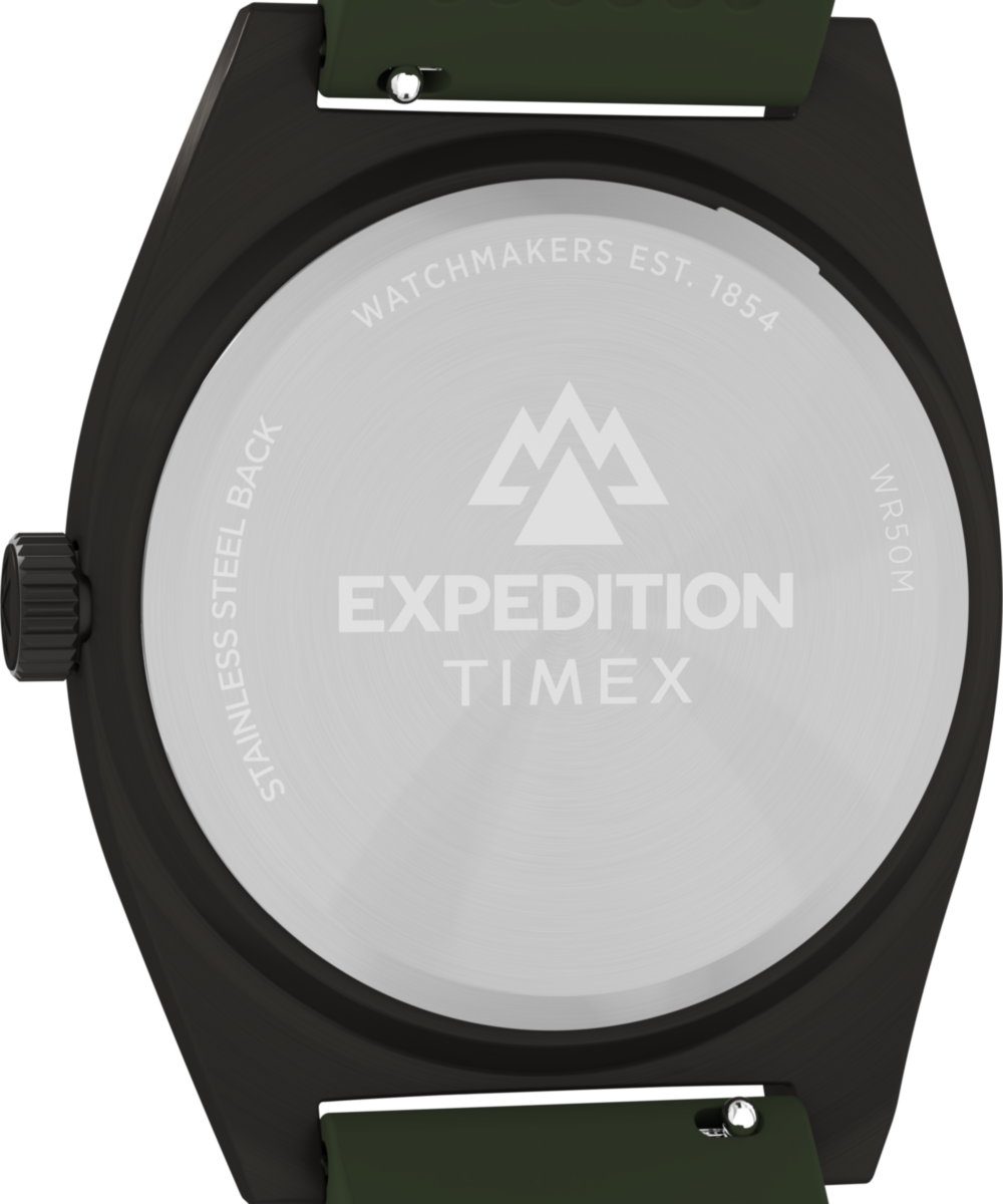 Expedition® Capstone 39mm Silicone Strap Watch