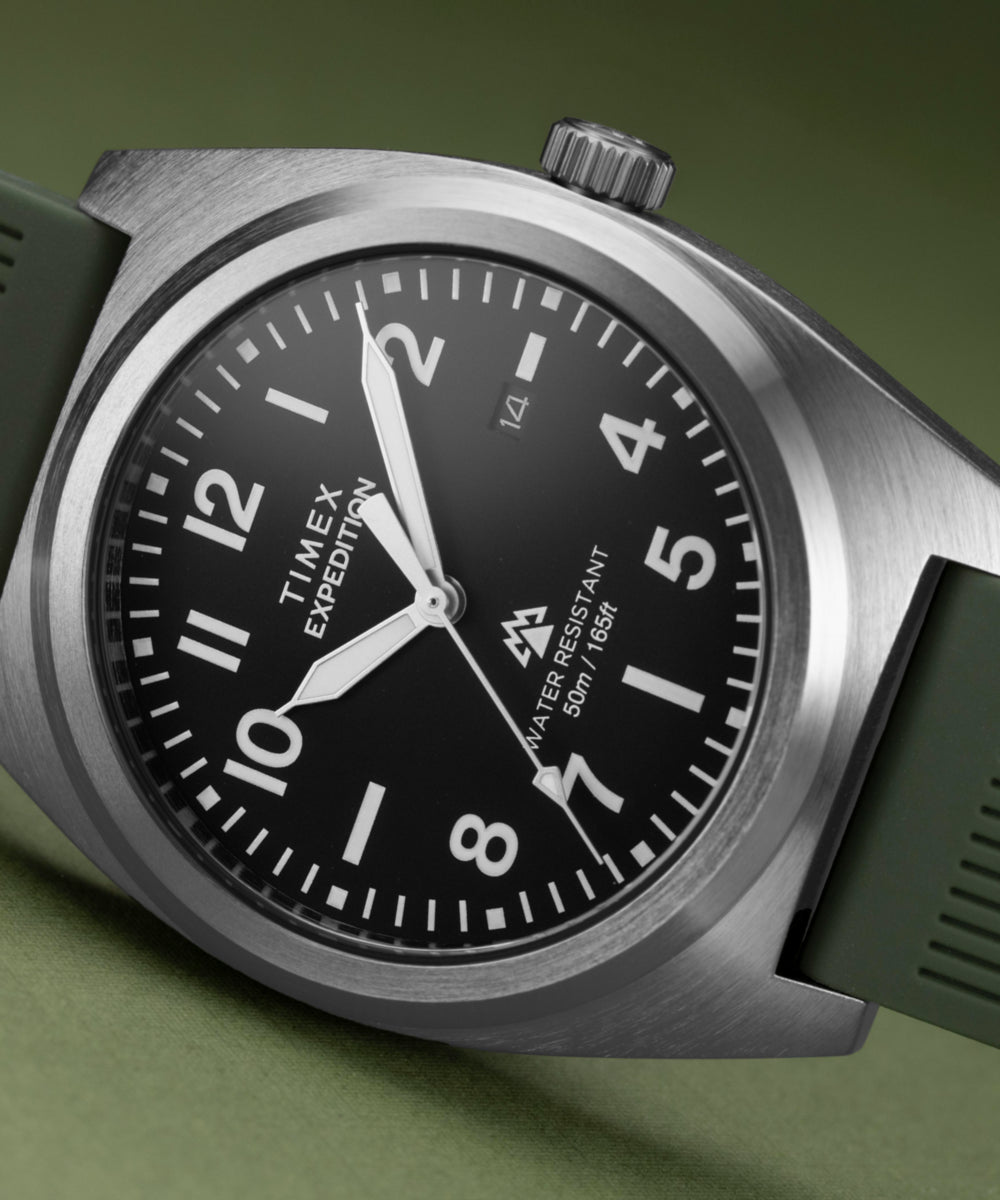 Expedition® Capstone 39mm Silicone Strap Watch