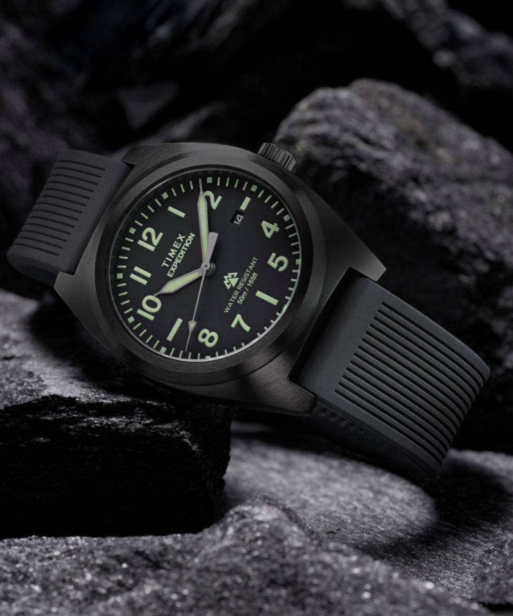 Expedition® Capstone 39mm Silicone Strap Watch