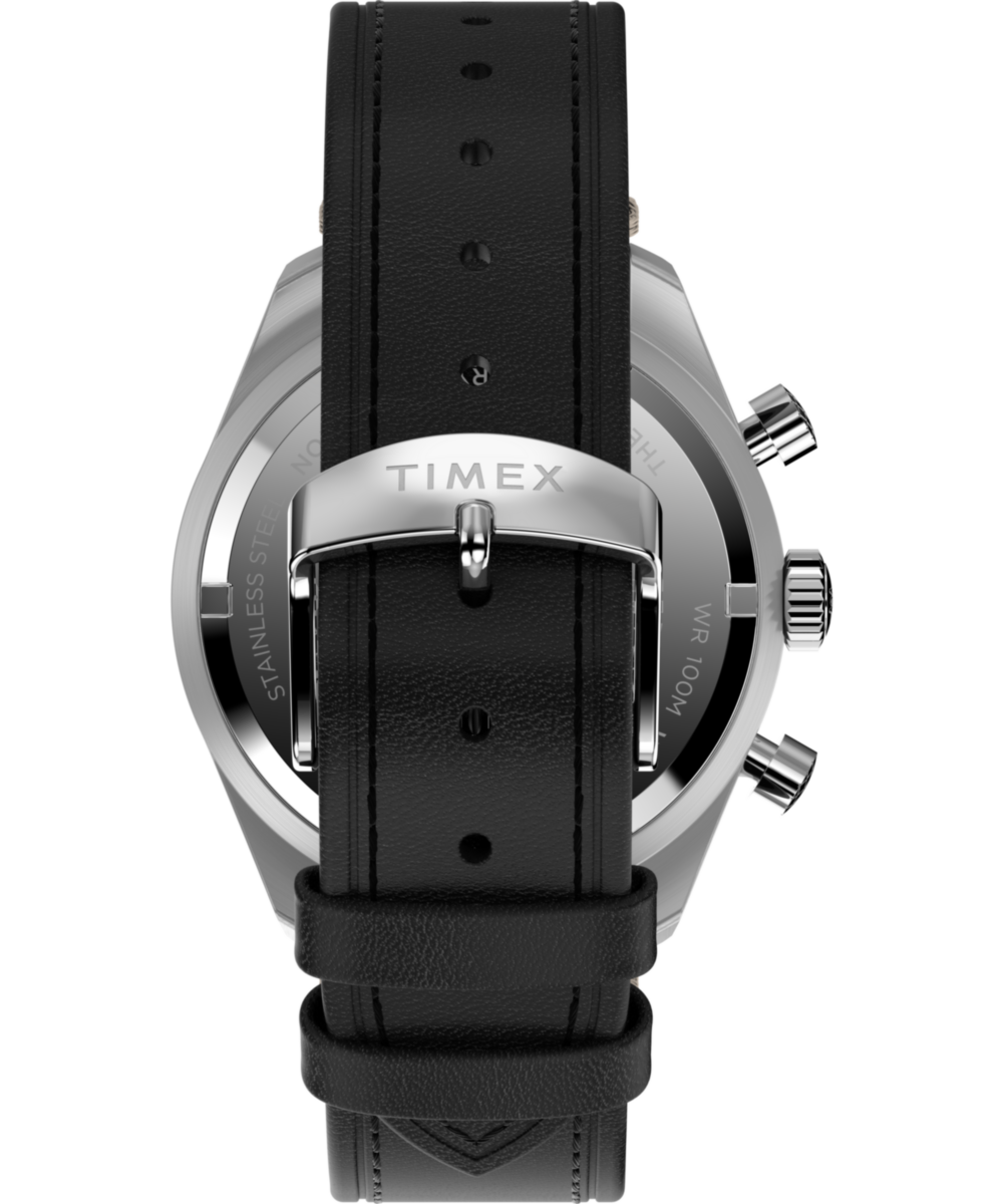 Waterbury Traditional Chronograph 41mm Leather Strap Watch