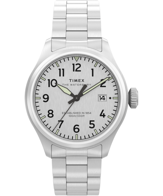 Waterbury Ace 41mm Stainless Steel Bracelet Watch
