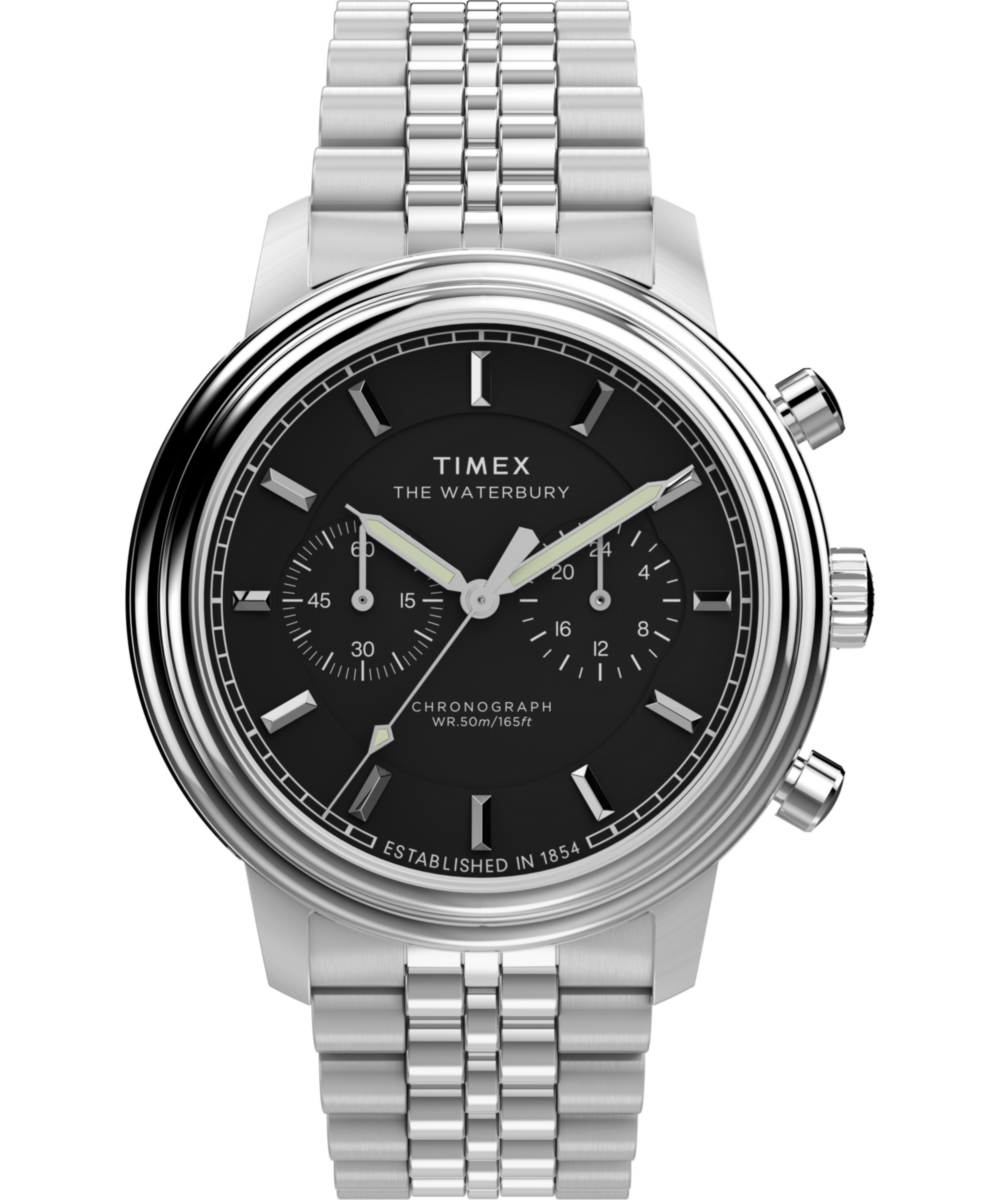 Waterbury Metropolitan Chronograph 41mm Stainless Steel Bracelet Watch