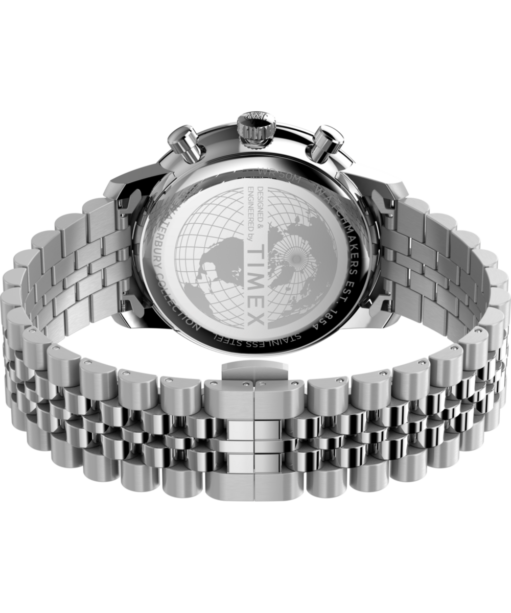 Waterbury Metropolitan Chronograph 41mm Stainless Steel Bracelet Watch