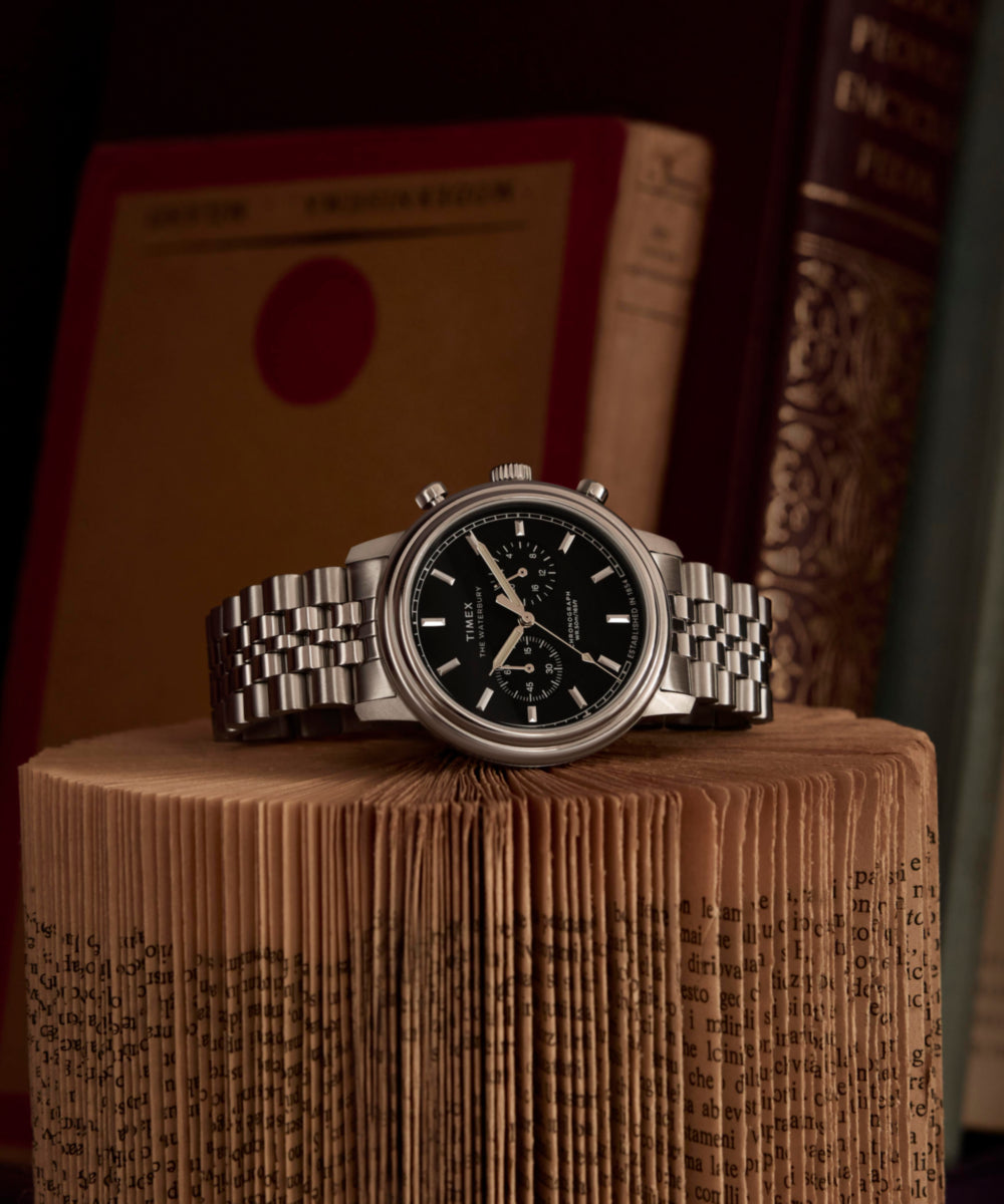 Waterbury Metropolitan Chronograph 41mm Stainless Steel Bracelet Watch