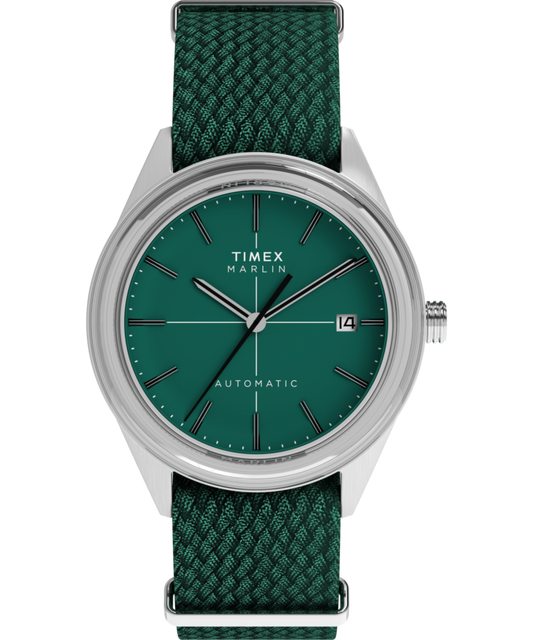 Marlin® Jet Automatic 38mm Fabric Strap Watch