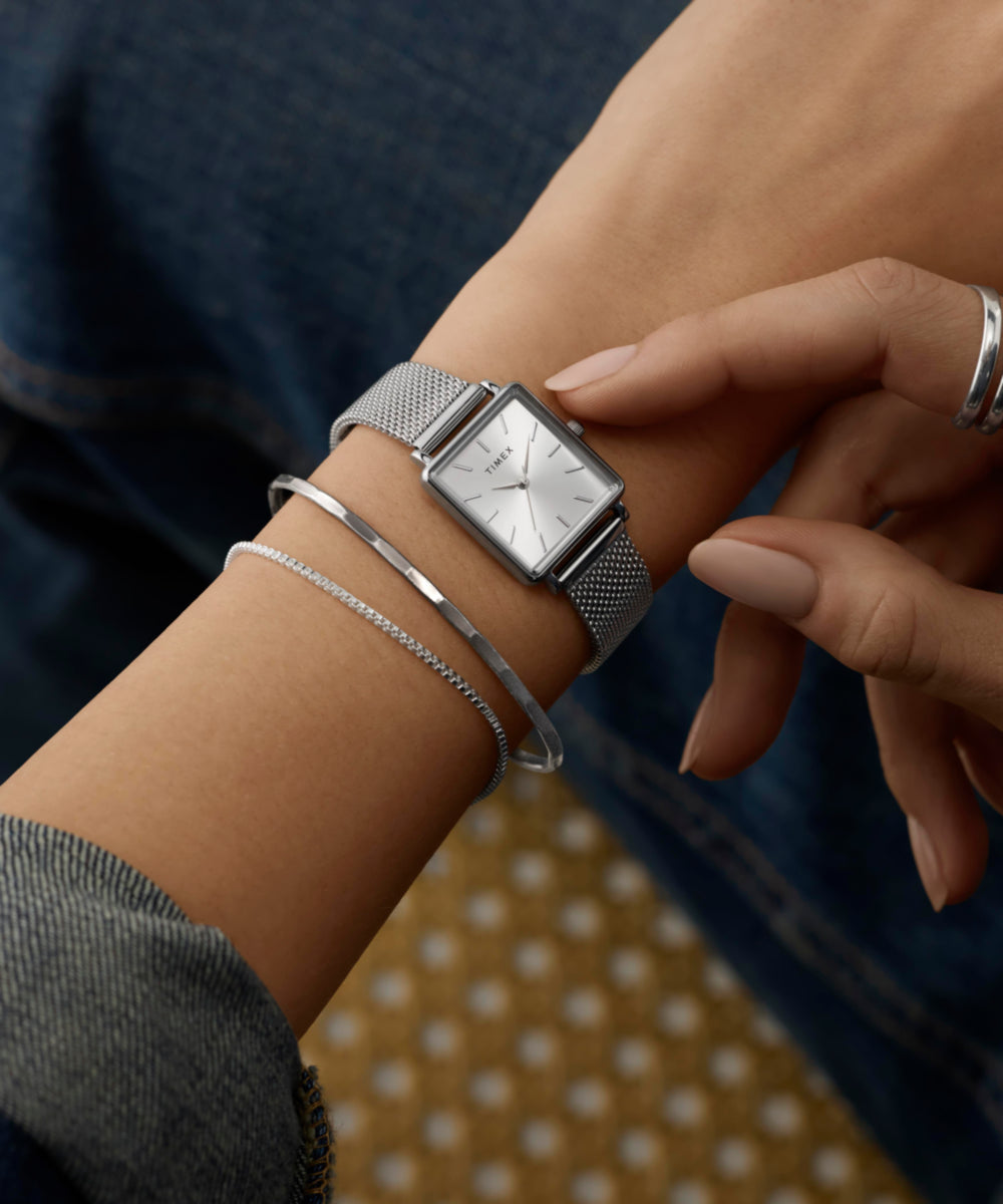 Transcend 22mm Stainless Steel Bracelet Watch