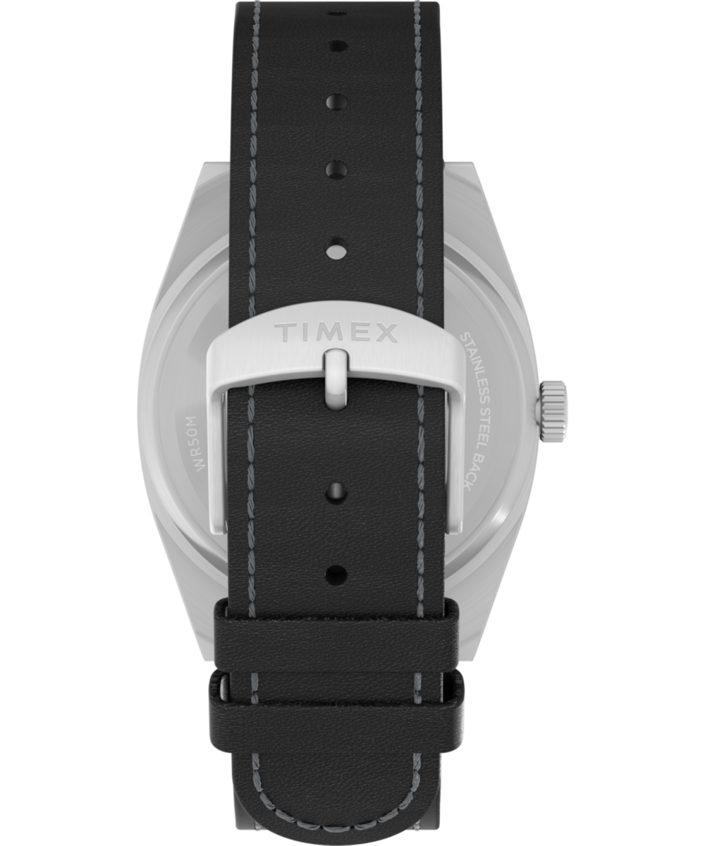 Expedition® Capstone 39mm Eco-Friendly Leather Strap Watch