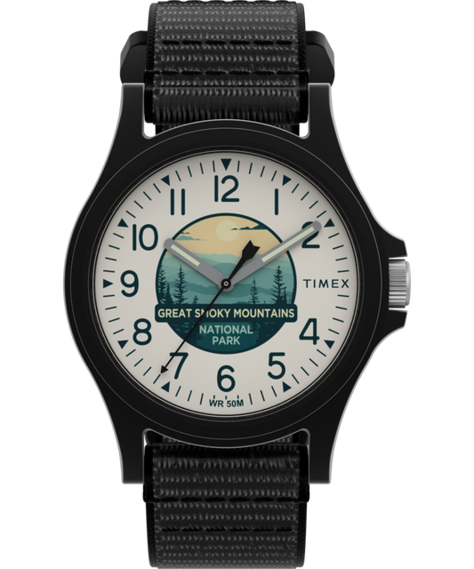 Timex Great Smoky Mountains National Park 40mm Fabric Strap Watch
