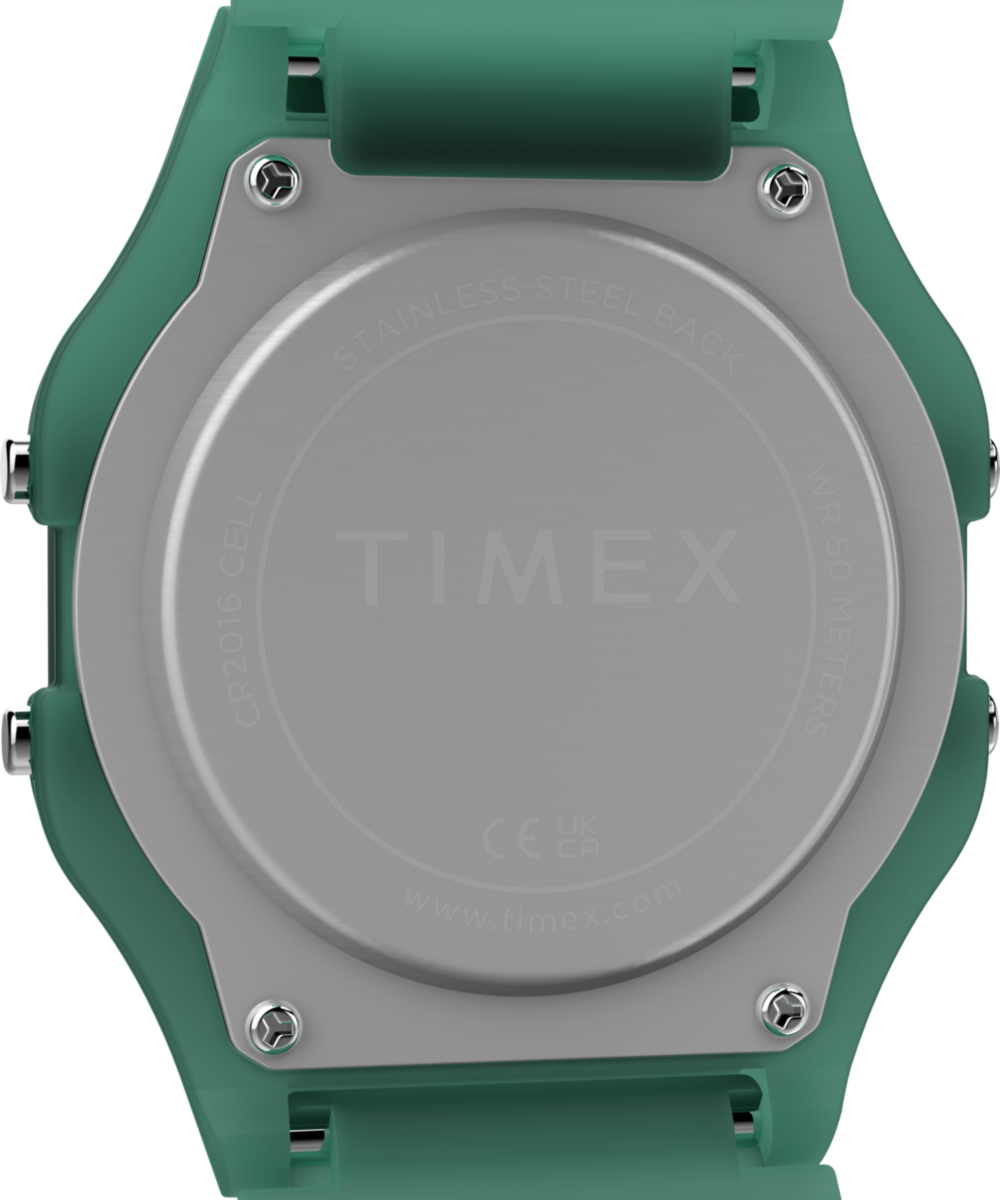 Timex T80 34mm Resin Strap Watch