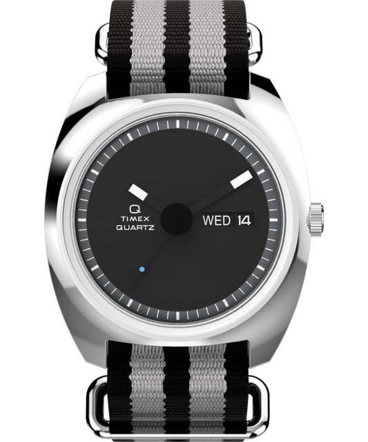 Q Timex® 1975 Enigma 37mm Fabric Strap Watch