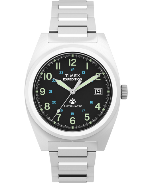 Expedition® Capstone Automatic 39mm Stainless Steel Bracelet Watch