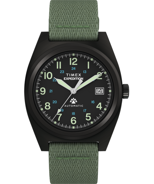 Expedition® Capstone Automatic 39mm Eco-Conscious Fabric Strap Watch