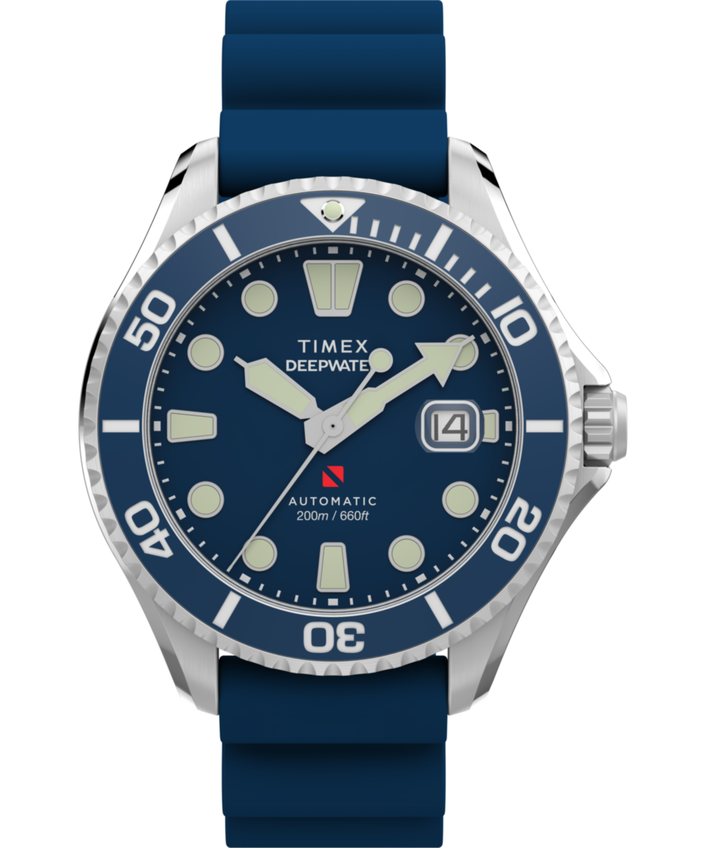 Deepwater Meridian 200 Automatic 44mm HNBR Rubber Strap Watch