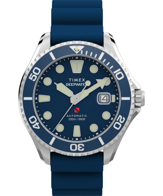 Deepwater Meridian 200 Automatic 44mm HNBR Rubber Strap Watch