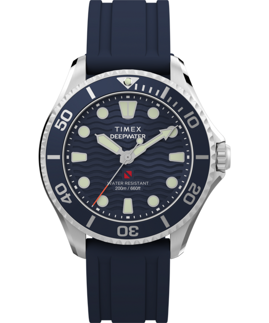 Deepwater Meridian 200 38mm HNBR Rubber Strap Watch
