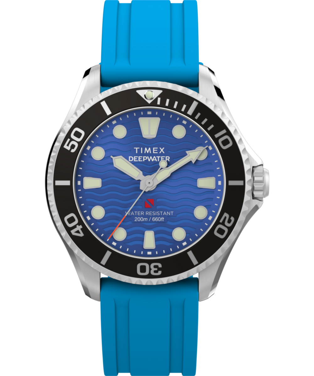 Deepwater Meridian 200 38mm HNBR Rubber Strap Watch