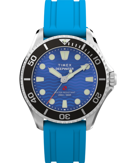 Deepwater Meridian 200 38mm HNBR Rubber Strap Watch
