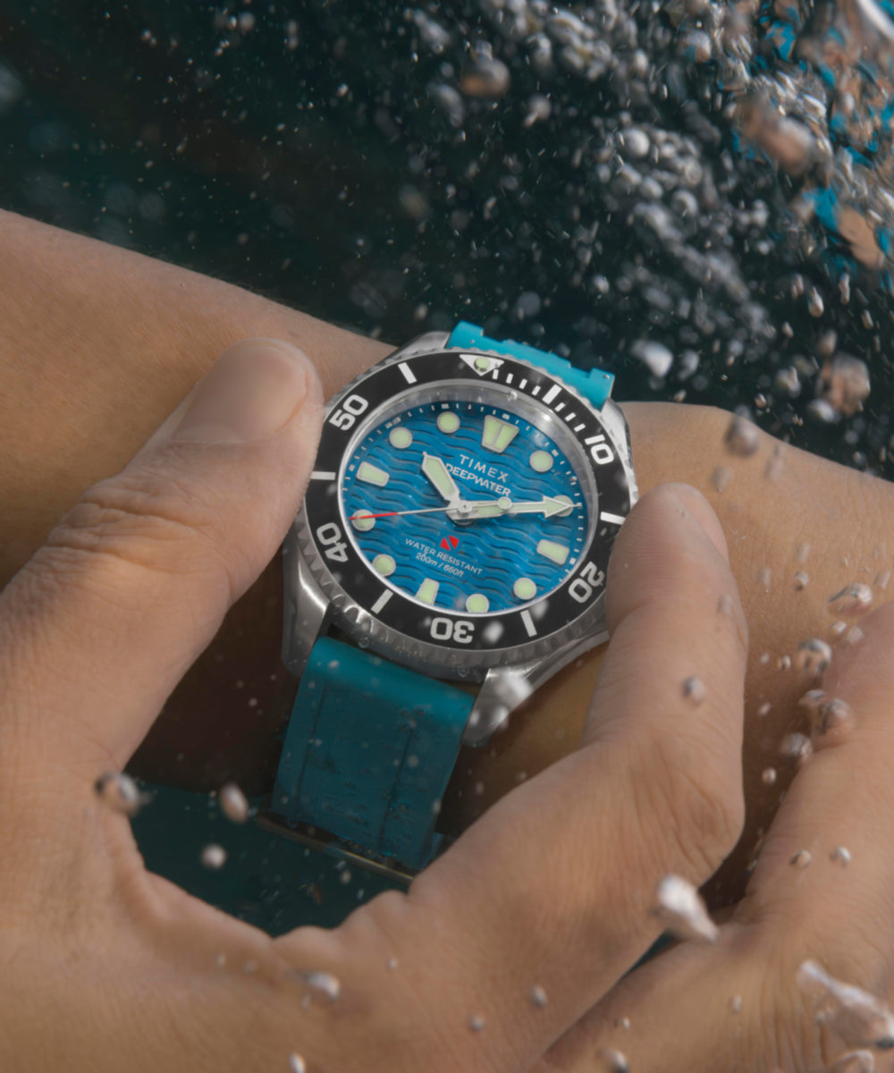 Deepwater Meridian 200 38mm HNBR Rubber Strap Watch
