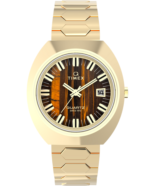 Q Timex® 1972 Time Machine Reissue 39mm Stainless Steel Bracelet Watch