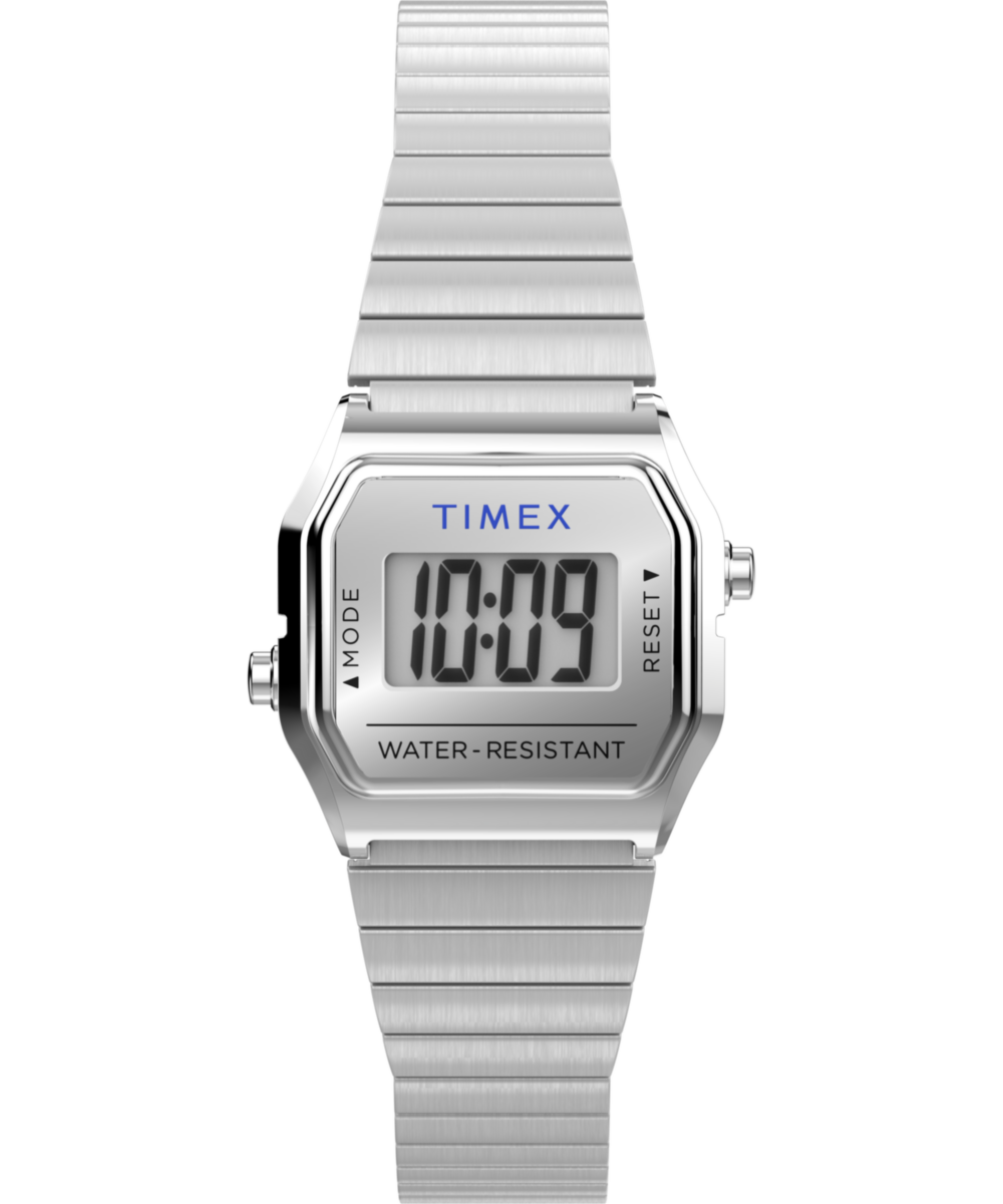 Teeny Tiny Timex Endorsed by Dimepiece 20mm Stainless Steel Expansion Band Watch with Perfect Fit