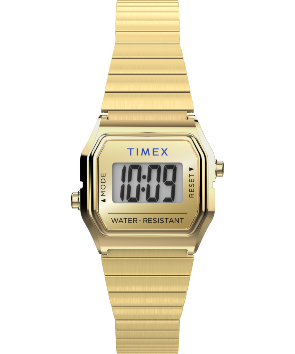 Teeny Tiny Timex Endorsed by Dimepiece 20mm Stainless Steel Expansion Band Watch with Perfect Fit