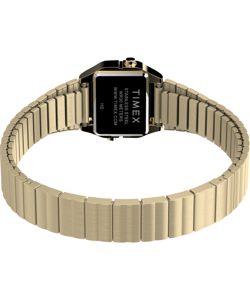 Teeny Tiny Timex Endorsed by Dimepiece 20mm Stainless Steel Expansion Band Watch with Perfect Fit