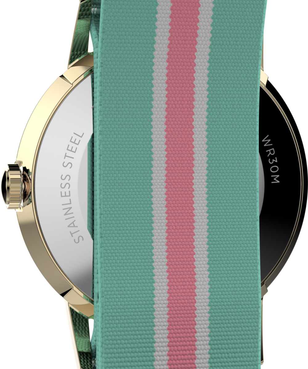 Marlin® 34mm Fabric Strap Watch