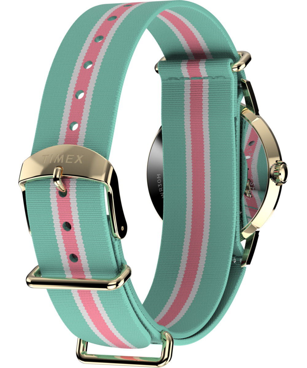Marlin® 34mm Fabric Strap Watch