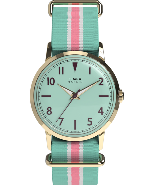 Marlin® 34mm Fabric Strap Watch