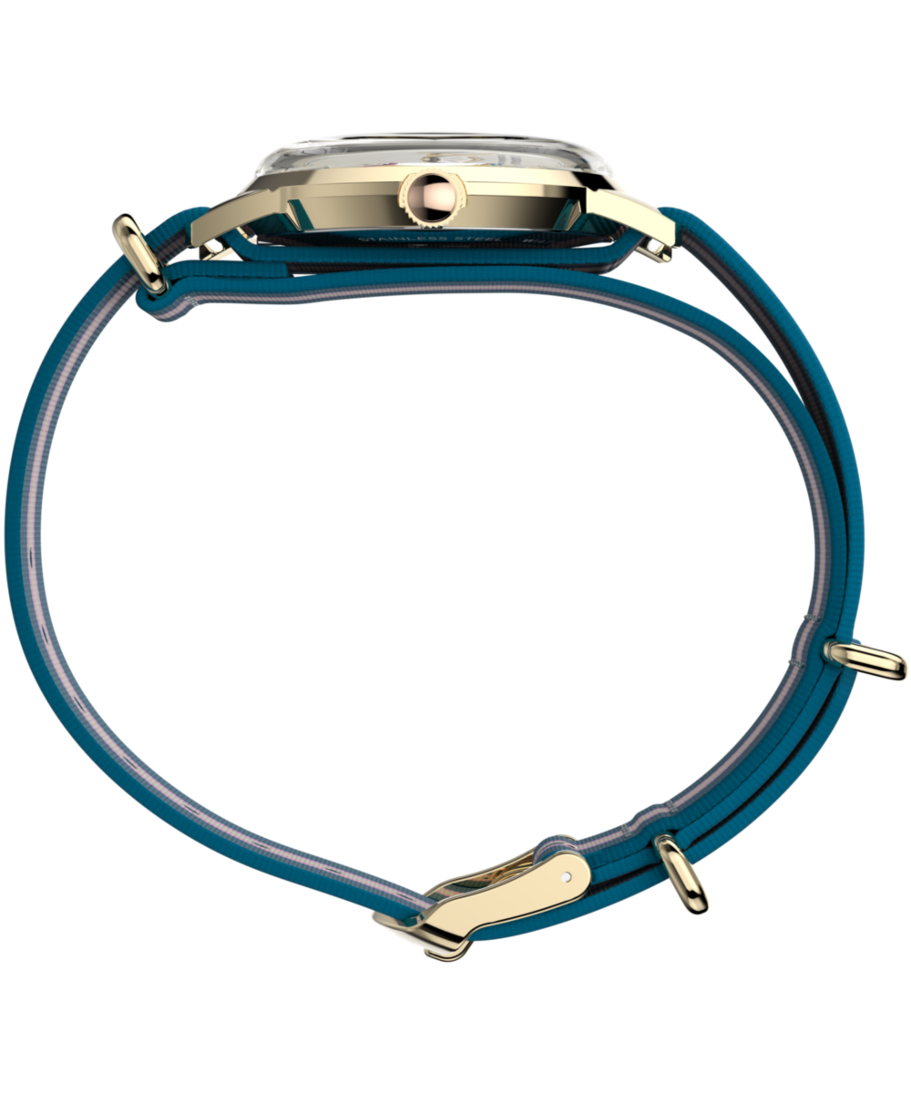 Marlin® 34mm Fabric Strap Watch