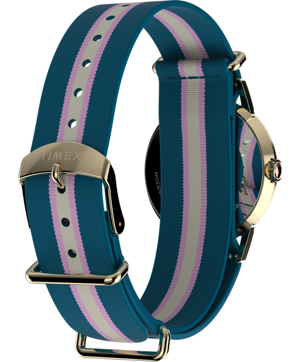 Marlin® 34mm Fabric Strap Watch