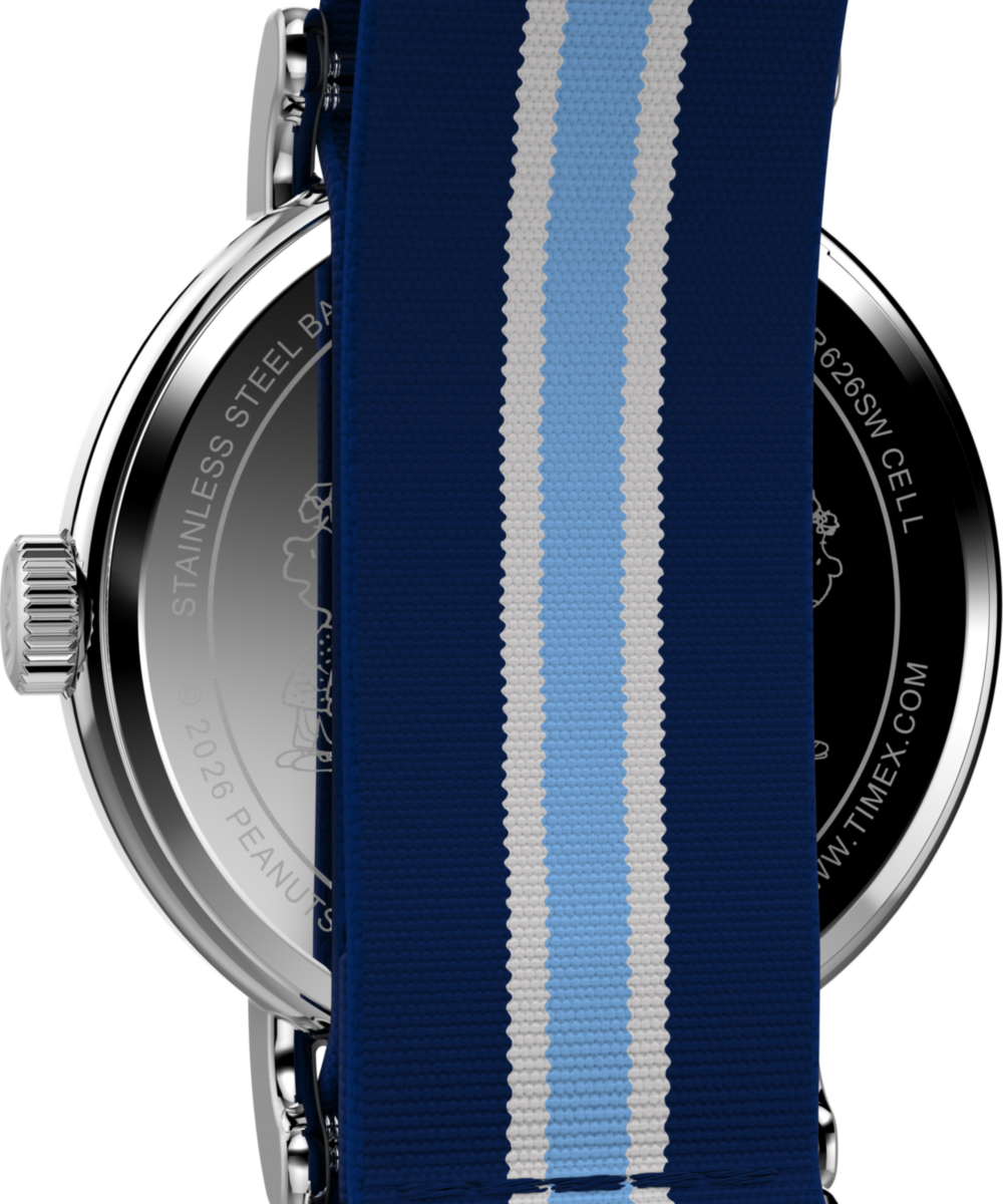 Peanuts® x Timex Weekender Pickleball 37mm Fabric Strap Watch