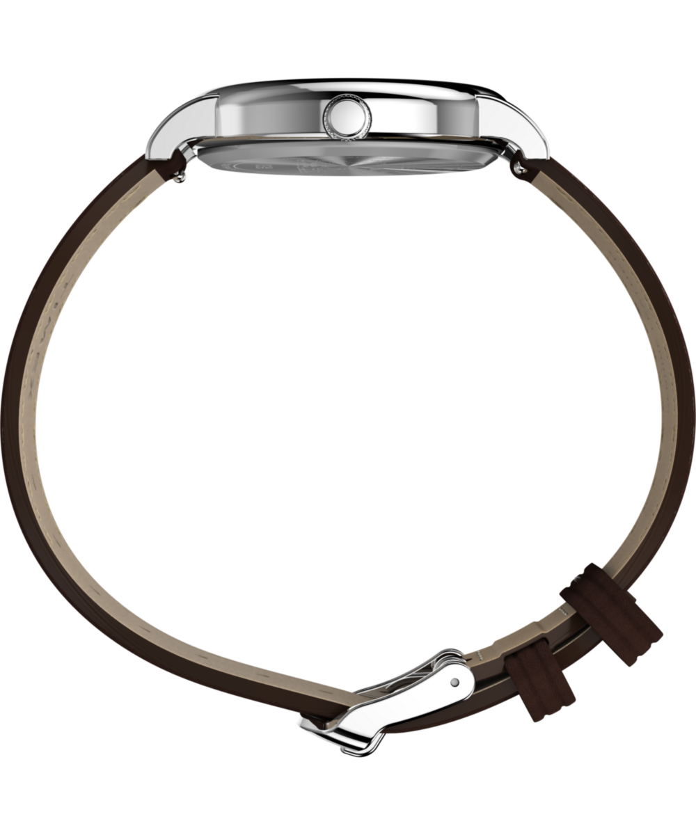Peanuts® x Timex Weekender Baseball 38mm Leather Strap Watch