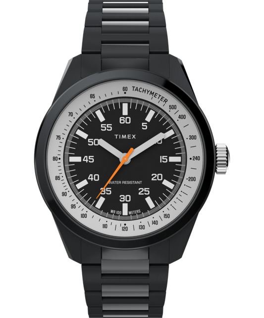 Huckberry x Timex 1979 Black Max 41mm Stainless Steel Bracelet Watch