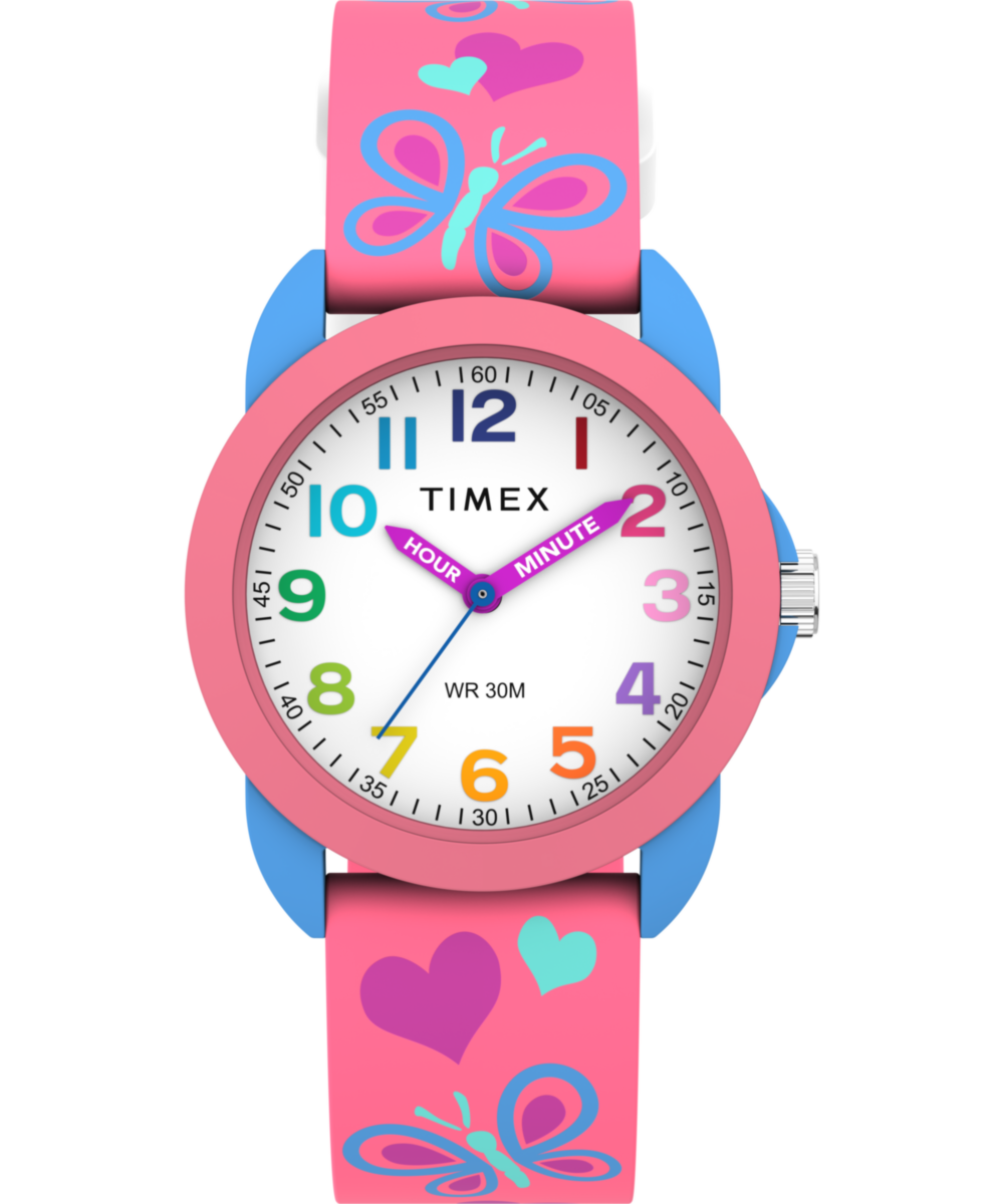 Timex Kids Time Teacher 30mm Silicone Strap Watch