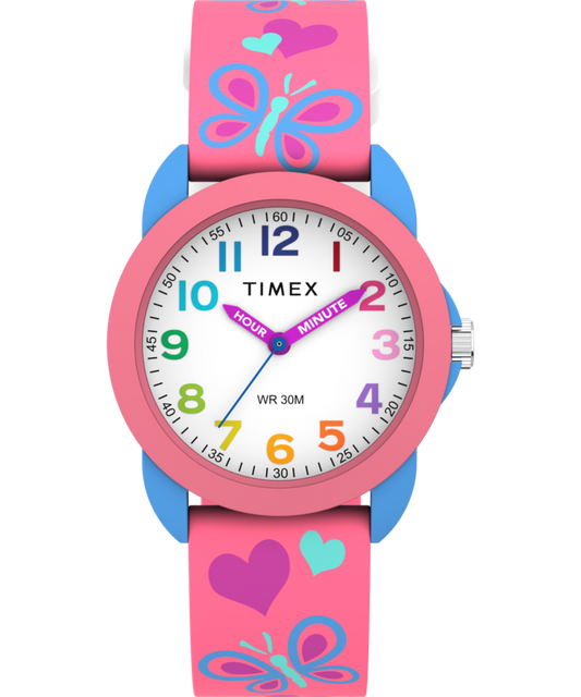 Timex Kids Time Teacher 30mm Silicone Strap Watch