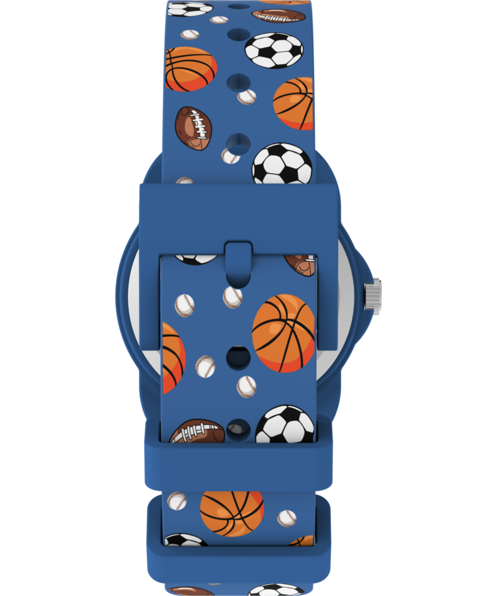 Timex Kids Time Teacher 30mm Silicone Strap Watch