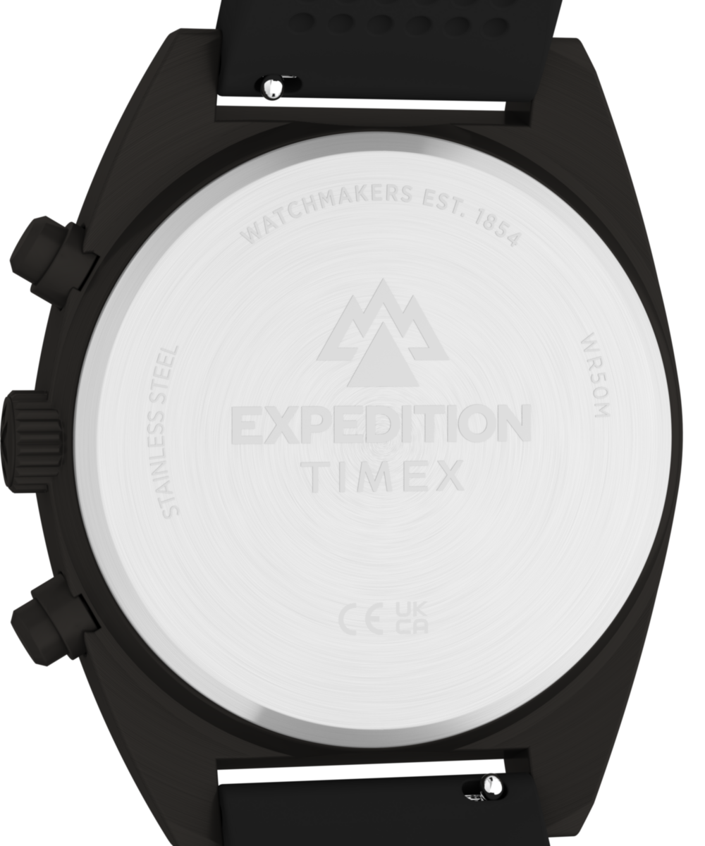 Expedition® Capstone Chronograph 41mm Silicone Strap Watch