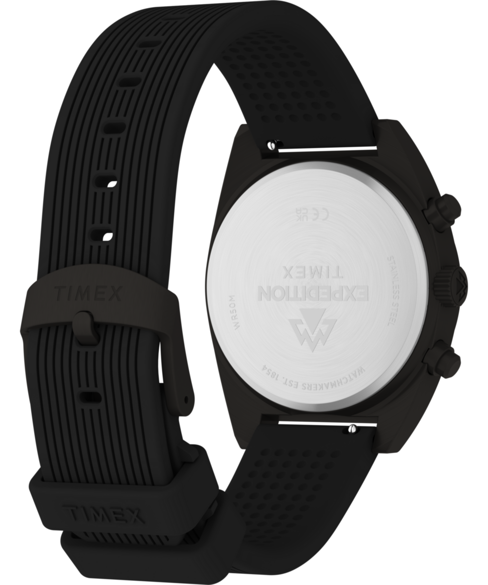 Expedition® Capstone Chronograph 41mm Silicone Strap Watch
