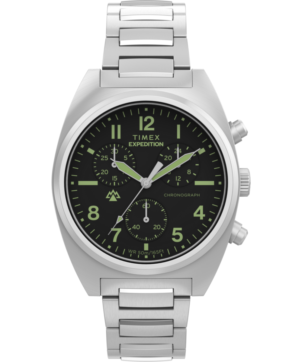 Expedition® Capstone Chronograph 41mm Stainless Steel Bracelet Watch